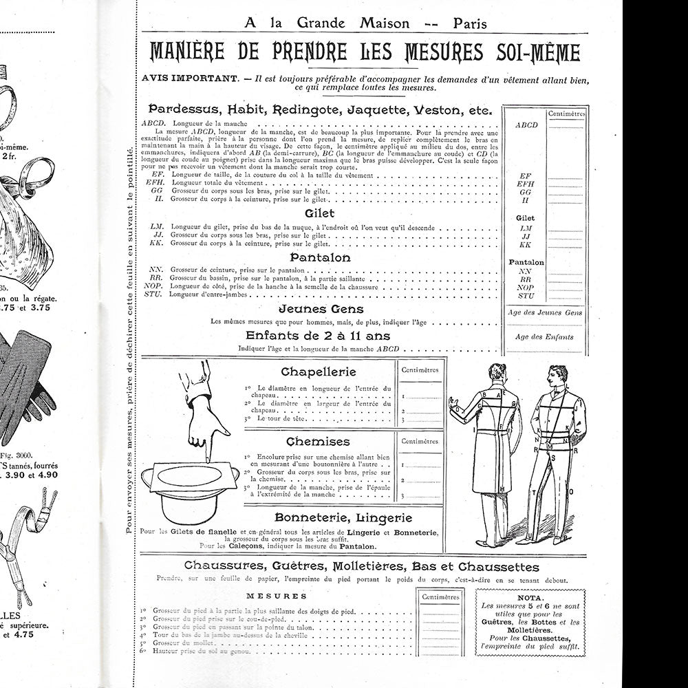 A La Grande Maison - Catalogue Hiver 1912-1913, couverture de Bernard Boutet de Monvel