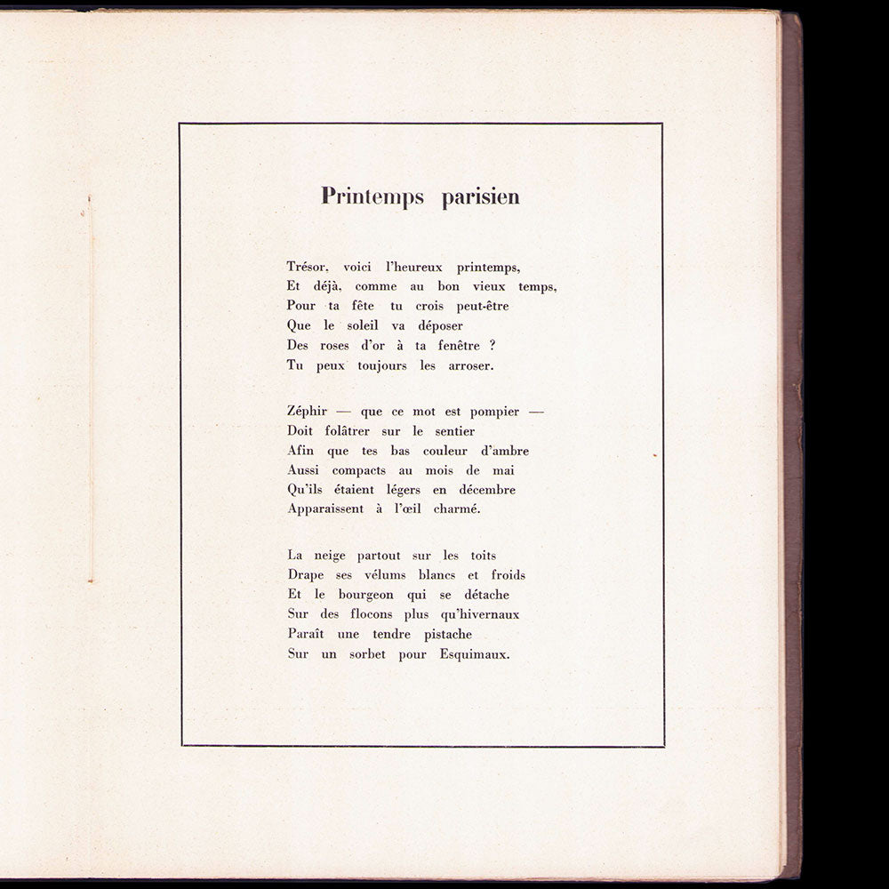 Amicus Amicis, avec envoi à Iribe (1928)