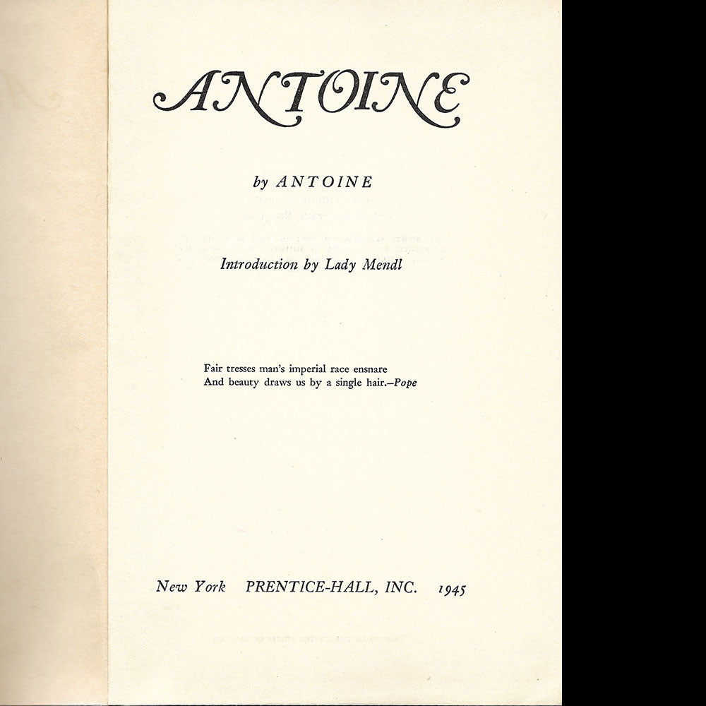 Antoine by Antoine (1945)