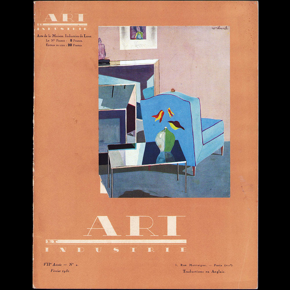 Chanel - Art et Industrie, février 1931, Chez Mademoiselle Chanel