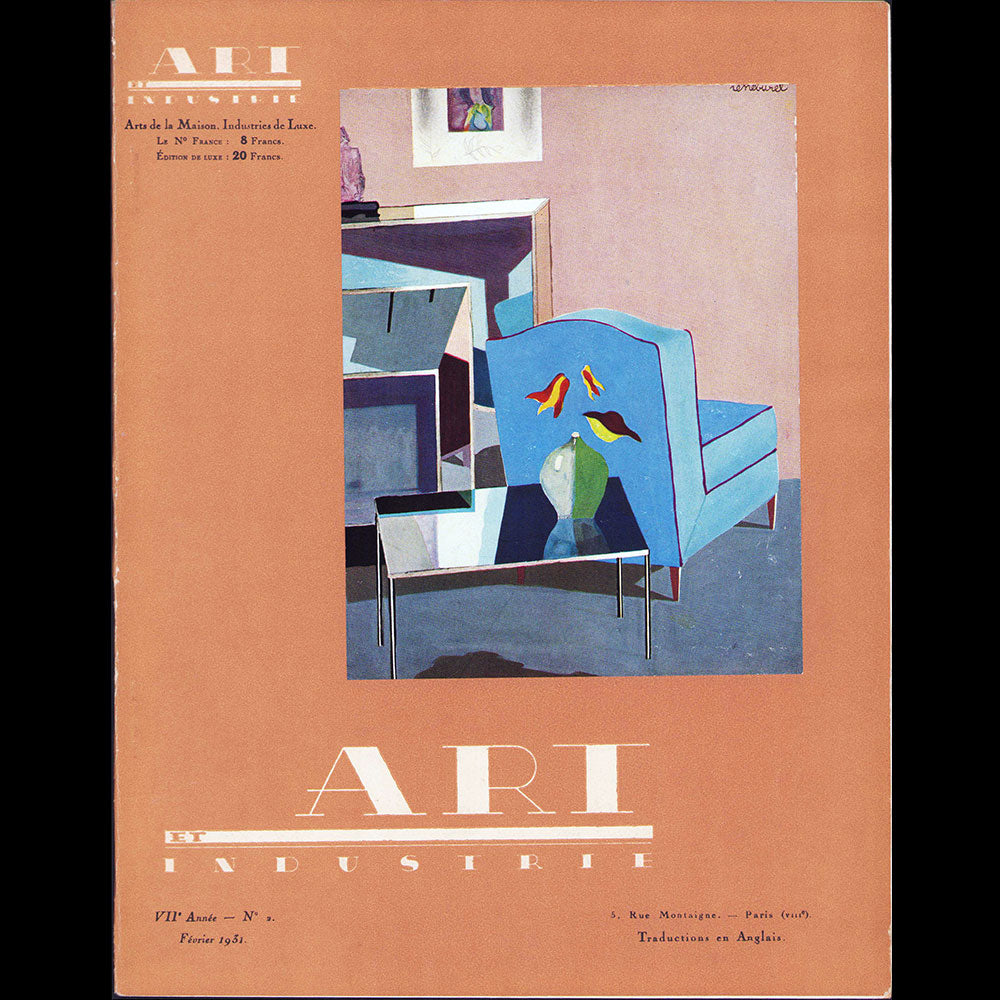 Chanel - Art et Industrie, février 1931, Chez Mademoiselle Chanel