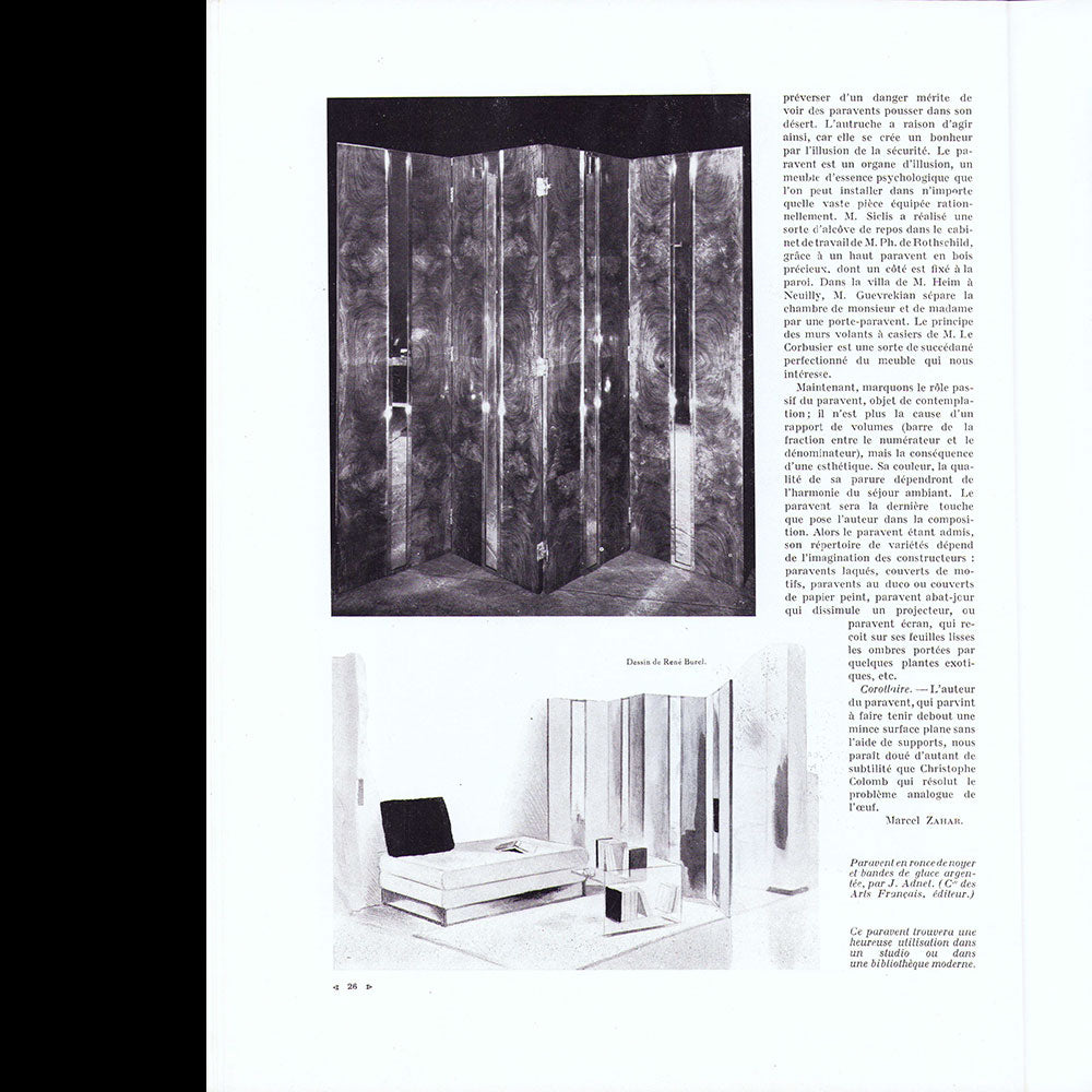 Chanel - Art et Industrie, février 1931, Chez Mademoiselle Chanel