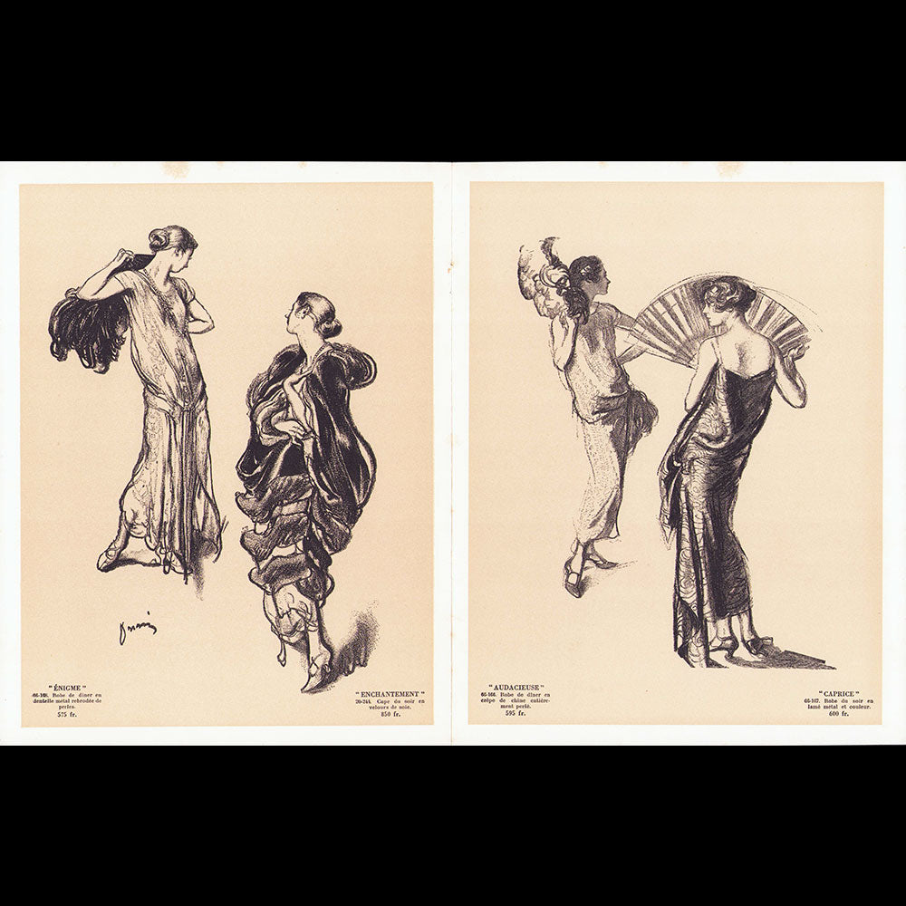 Au Printemps - Saison 1924-1925, couverture de Drian