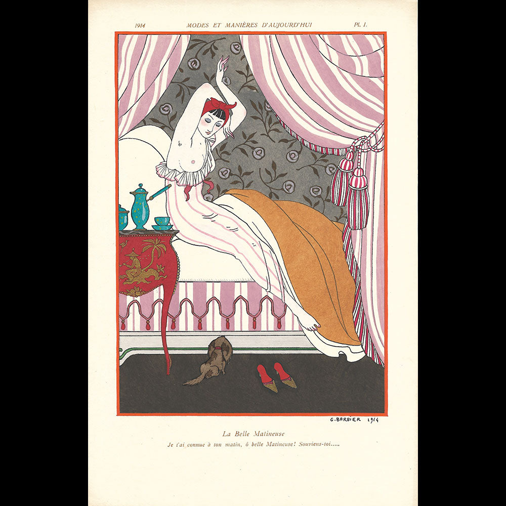 Modes et Manières d'aujourd'hui, par George Barbier (1914)