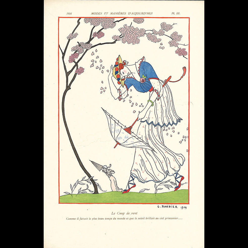 Modes et Manières d'aujourd'hui, par George Barbier (1914)