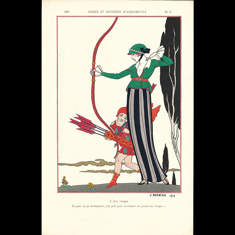 Modes et Manières d'aujourd'hui, par George Barbier (1914)