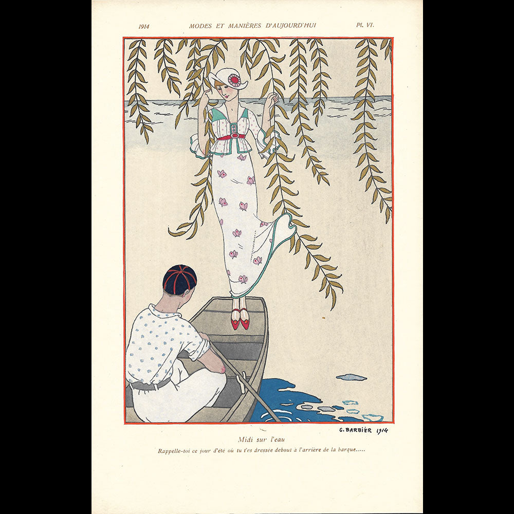 Modes et Manières d'aujourd'hui, par George Barbier (1914)