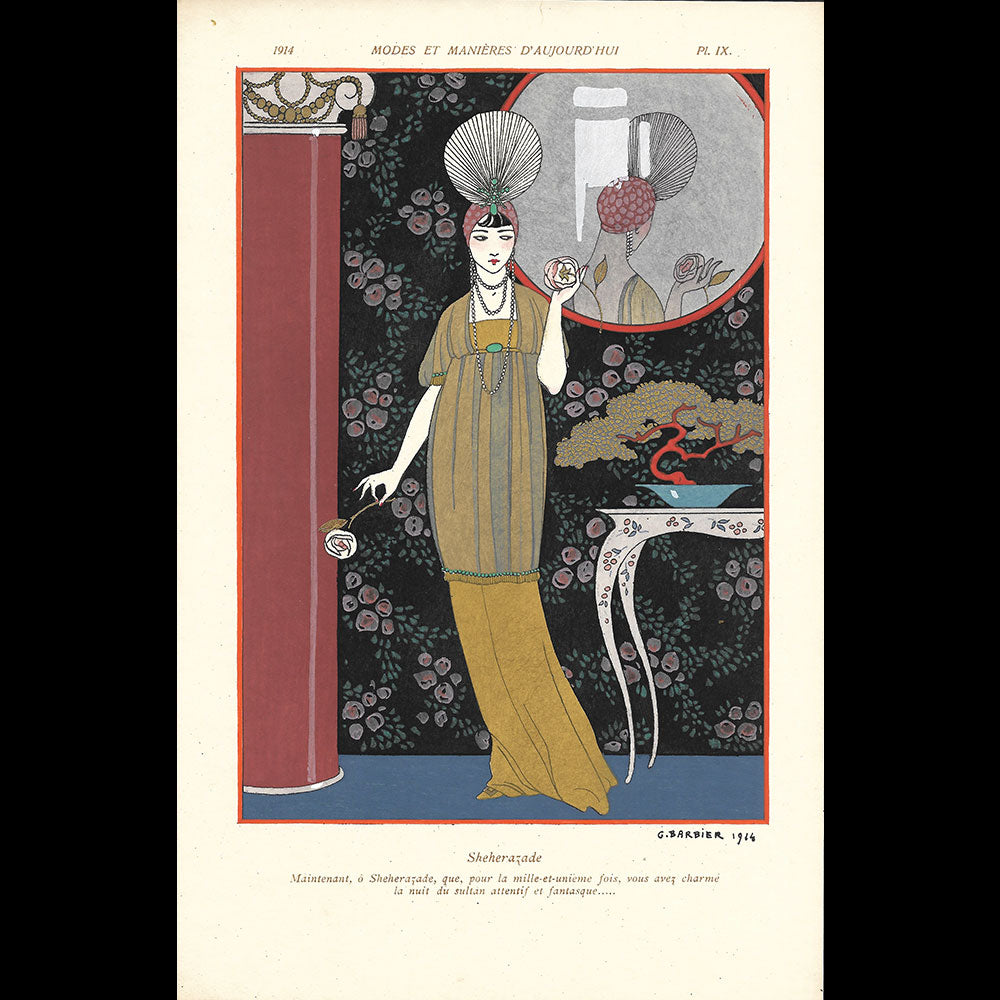 Modes et Manières d'aujourd'hui, par George Barbier (1914)