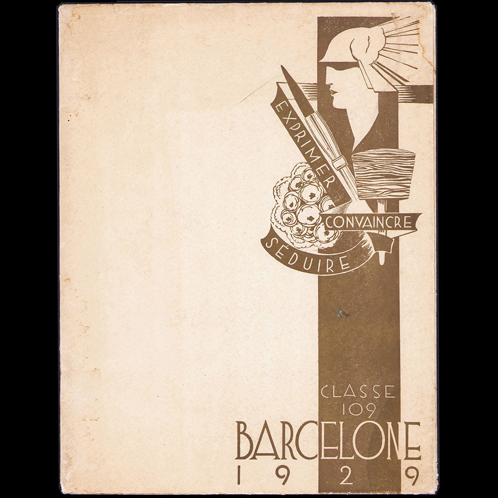Exposition de Barcelone de 1929 - Section Française, classe 109, La Publicité