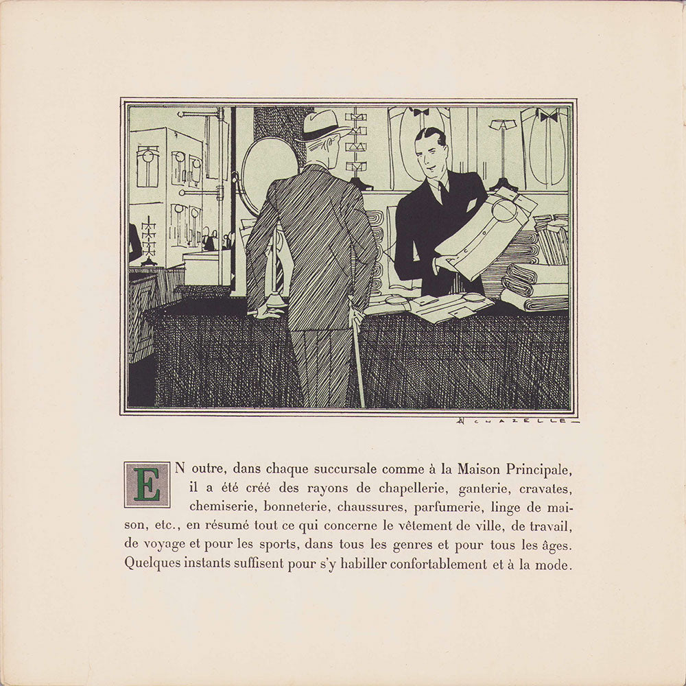 A propos du centenaire de la Belle Jardinière, Histoire en Images d'une grande maison Française (1924)