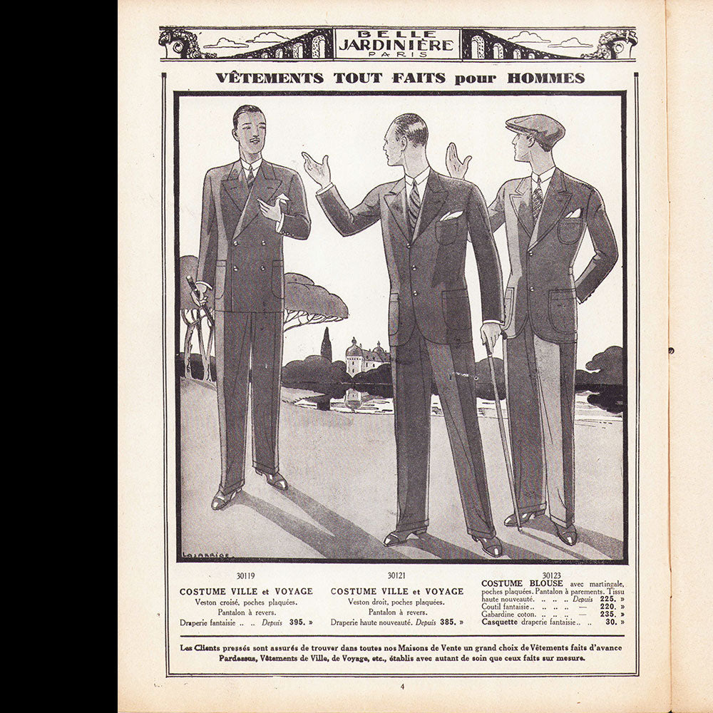 Belle Jardinière - Catalogue de l'été 1929