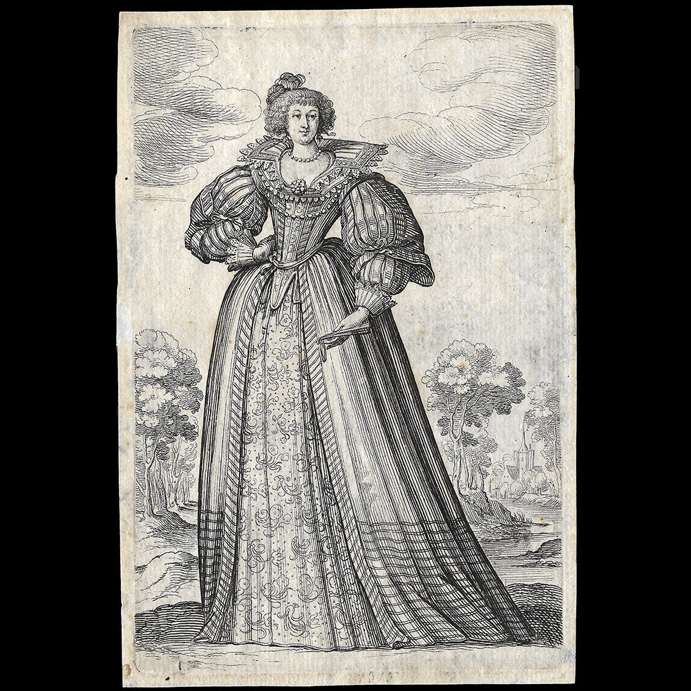 Abraham Bosse - La Noblesse Française à l'Eglise et le Jardin de la Noblesse - Réunion des 31 planches des 2 suites (circa 1629)