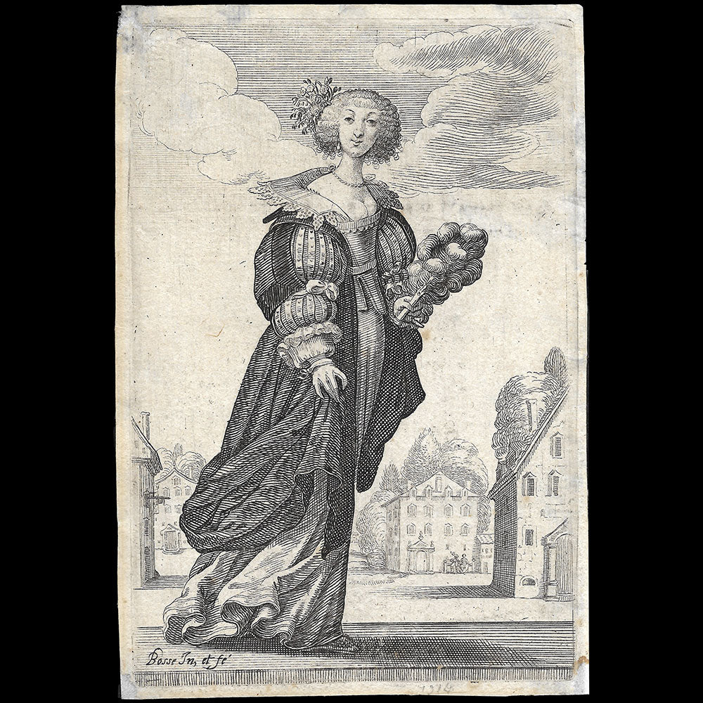 Abraham Bosse - La Noblesse Française à l'Eglise et le Jardin de la Noblesse - Réunion des 31 planches des 2 suites (circa 1629)