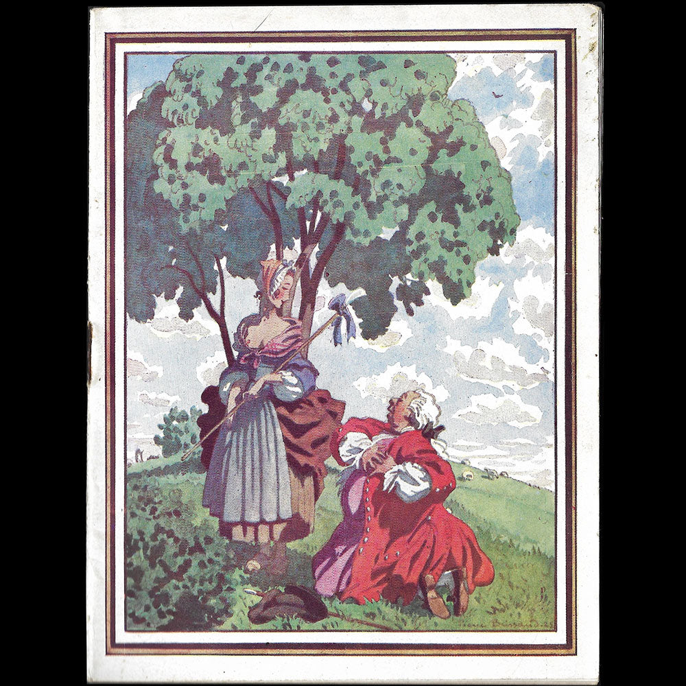 Mercenary Mary - Programme de théâtre, couverture de Pierre Brissaud (1926-1927)