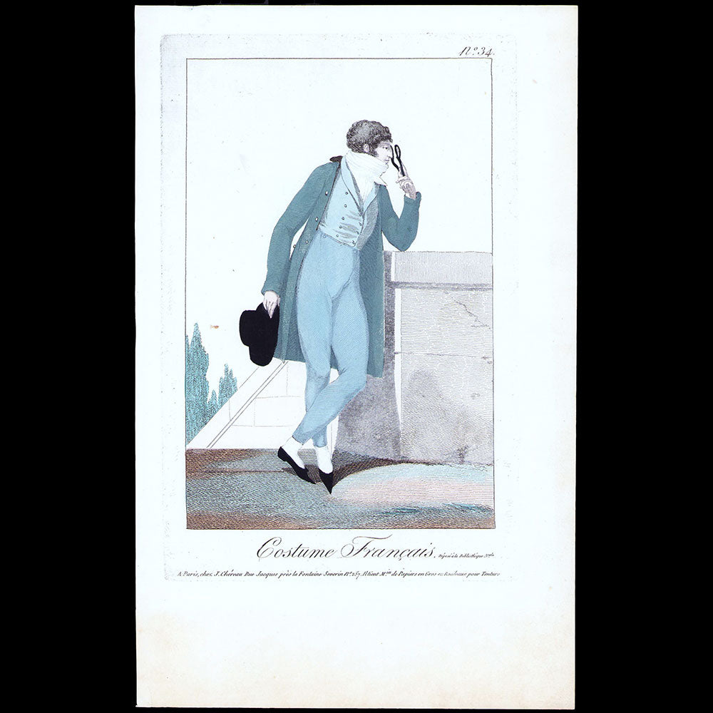Chéreau - Costume Français - Réunion de 17 gravures (1798-1799)