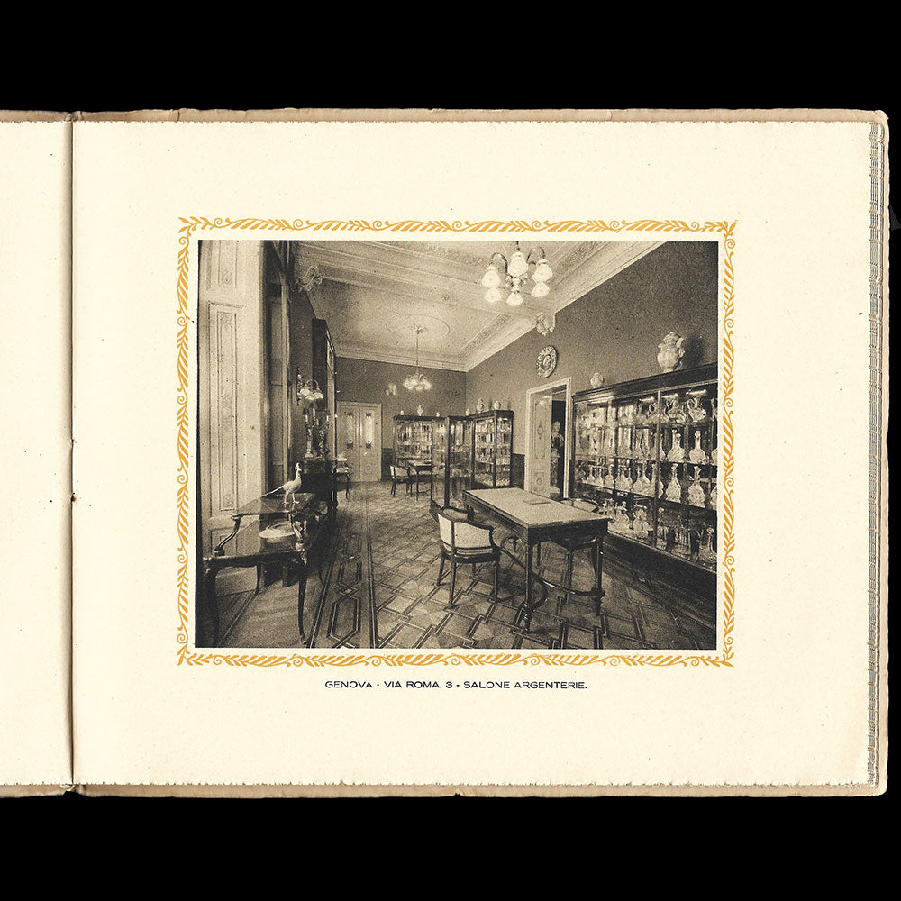 Filippo Chiappe, Gioielliere - Catalogue du joaillier, 3 Via Roma, Genova (1910s)