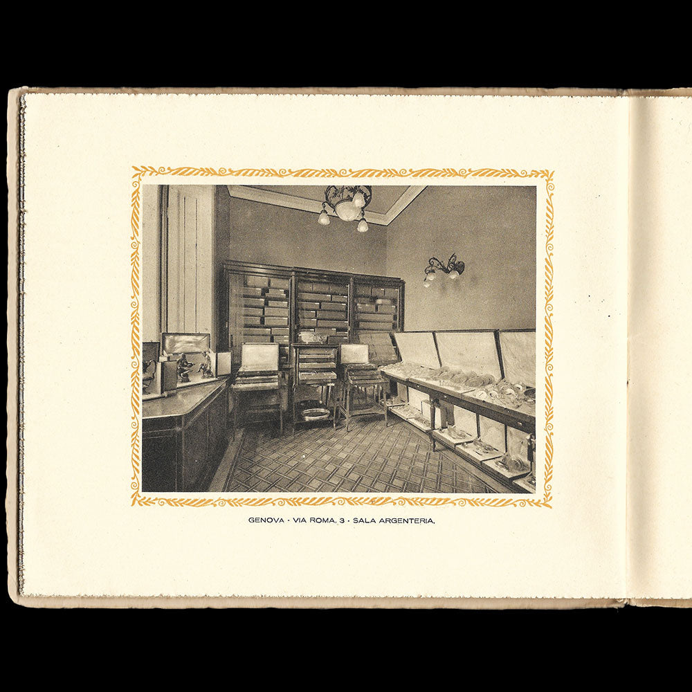 Filippo Chiappe, Gioielliere - Catalogue du joaillier, 3 Via Roma, Genova (1910s)