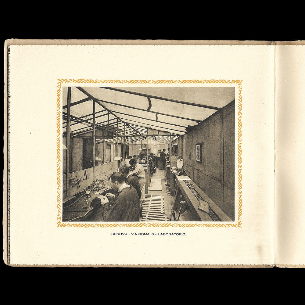 Filippo Chiappe, Gioielliere - Catalogue du joaillier, 3 Via Roma, Genova (1910s)