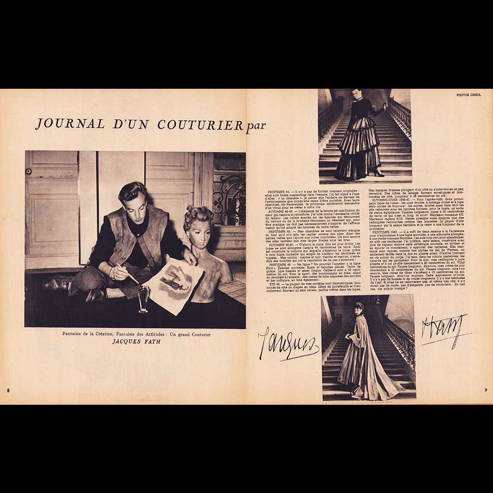 Crinoline, été 1947