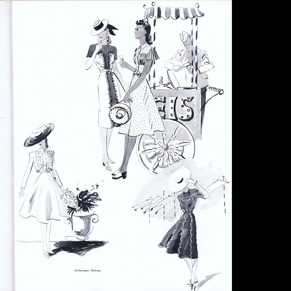 Die Dame 1939, réunion de 13 numéros (janvier à juillet 1939)