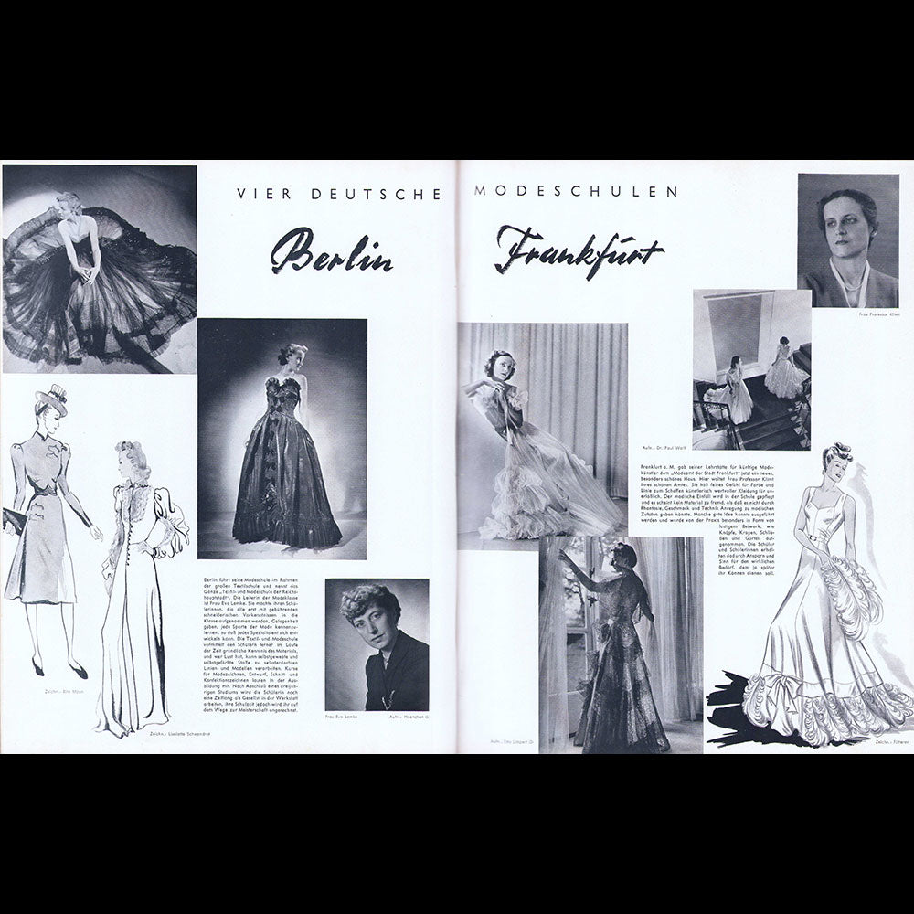 Die Dame 1939, réunion de 13 numéros (janvier à juillet 1939)