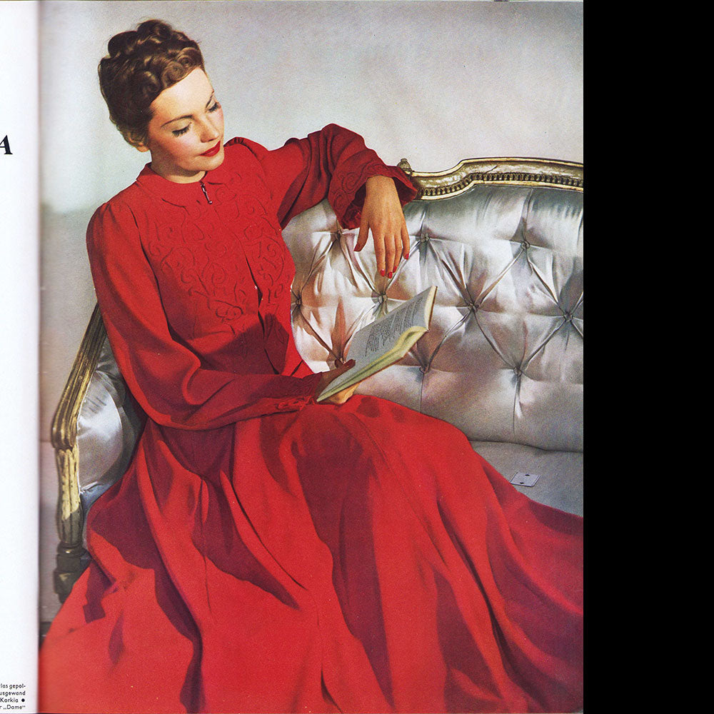 Die Dame 1939, réunion de 13 numéros (janvier à juillet 1939)