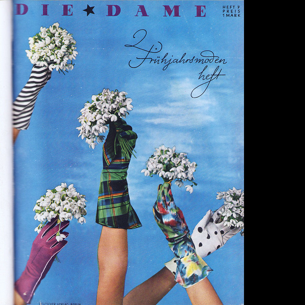 Die Dame 1939, réunion de 13 numéros (janvier à juillet 1939)