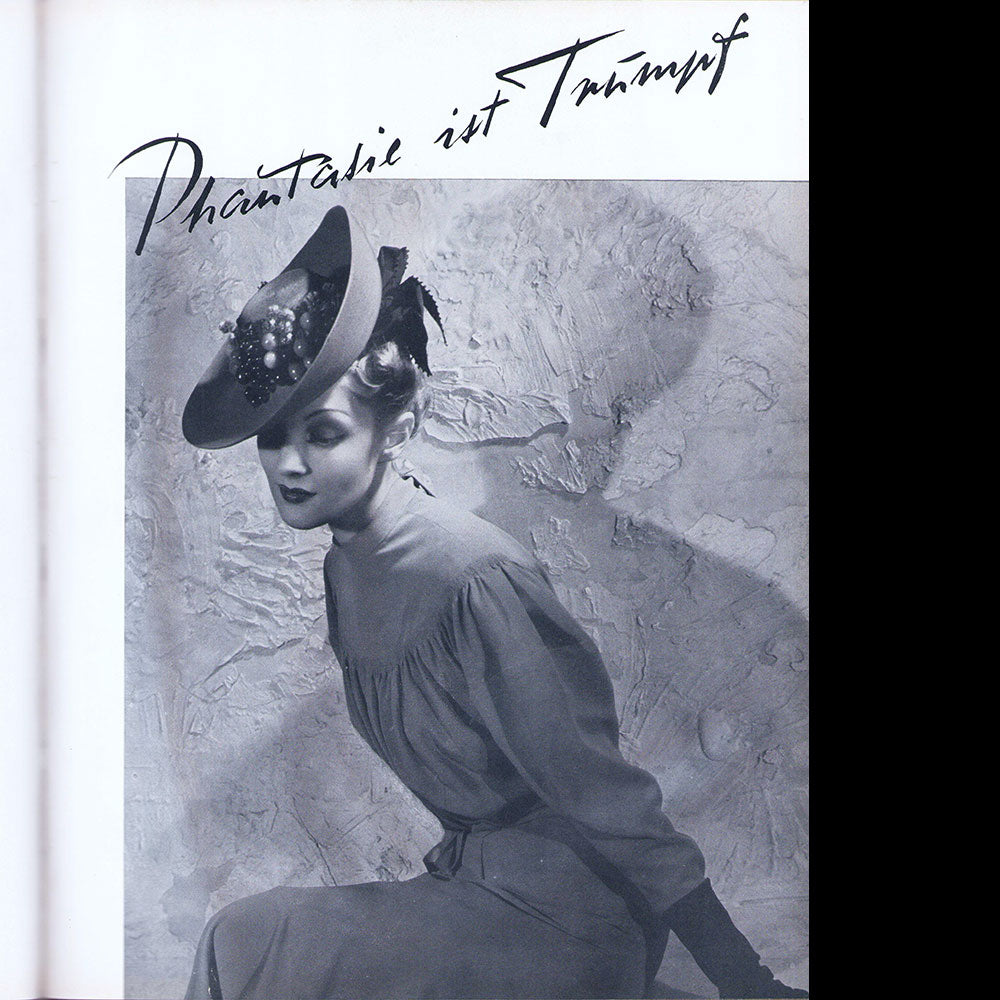 Die Dame 1939, réunion de 13 numéros (janvier à juillet 1939)