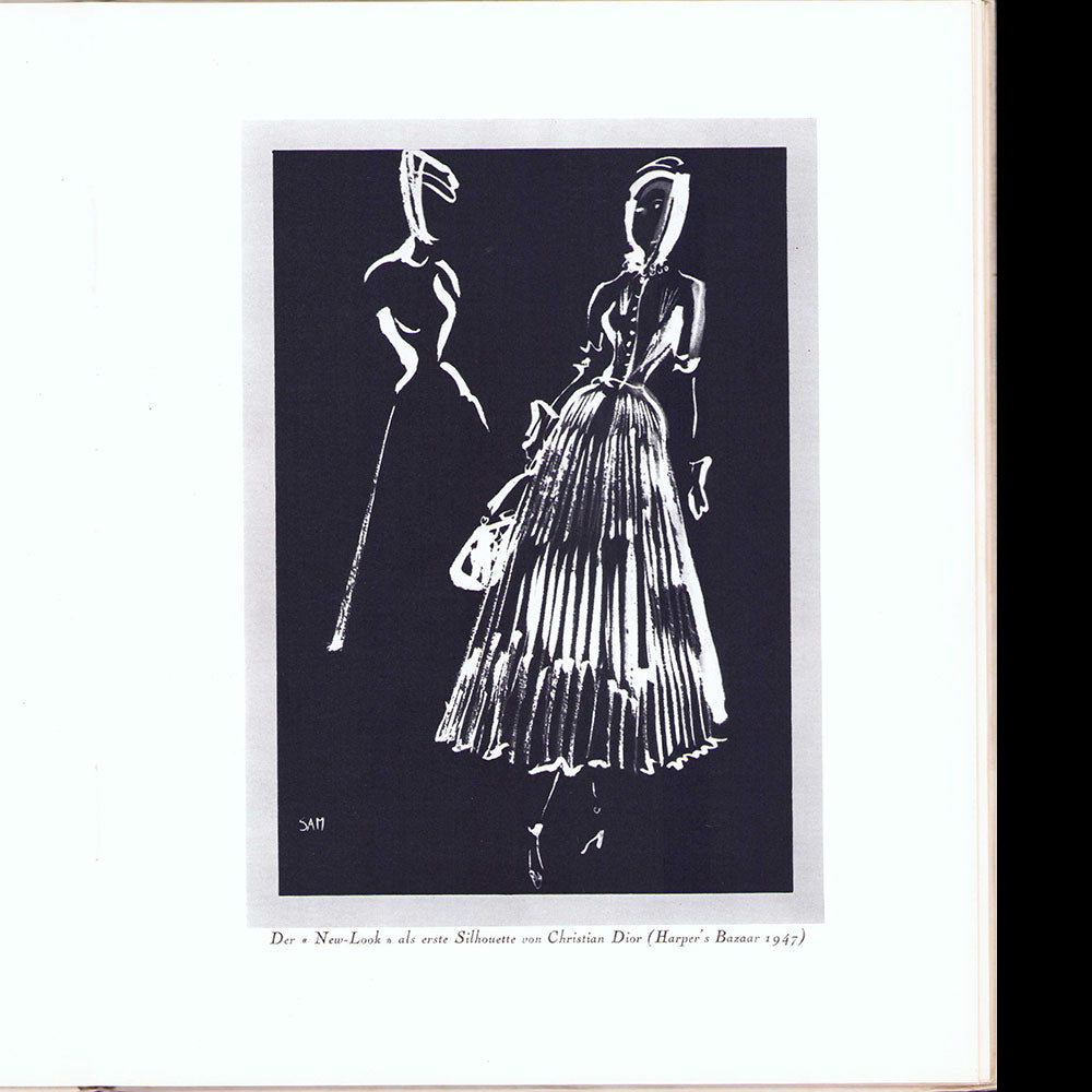 Christian Dior - Plaquette de présentation, version allemande (1953)