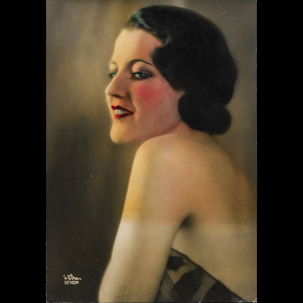 D'Ora Benda - Portrait d'Elégante (1930s)