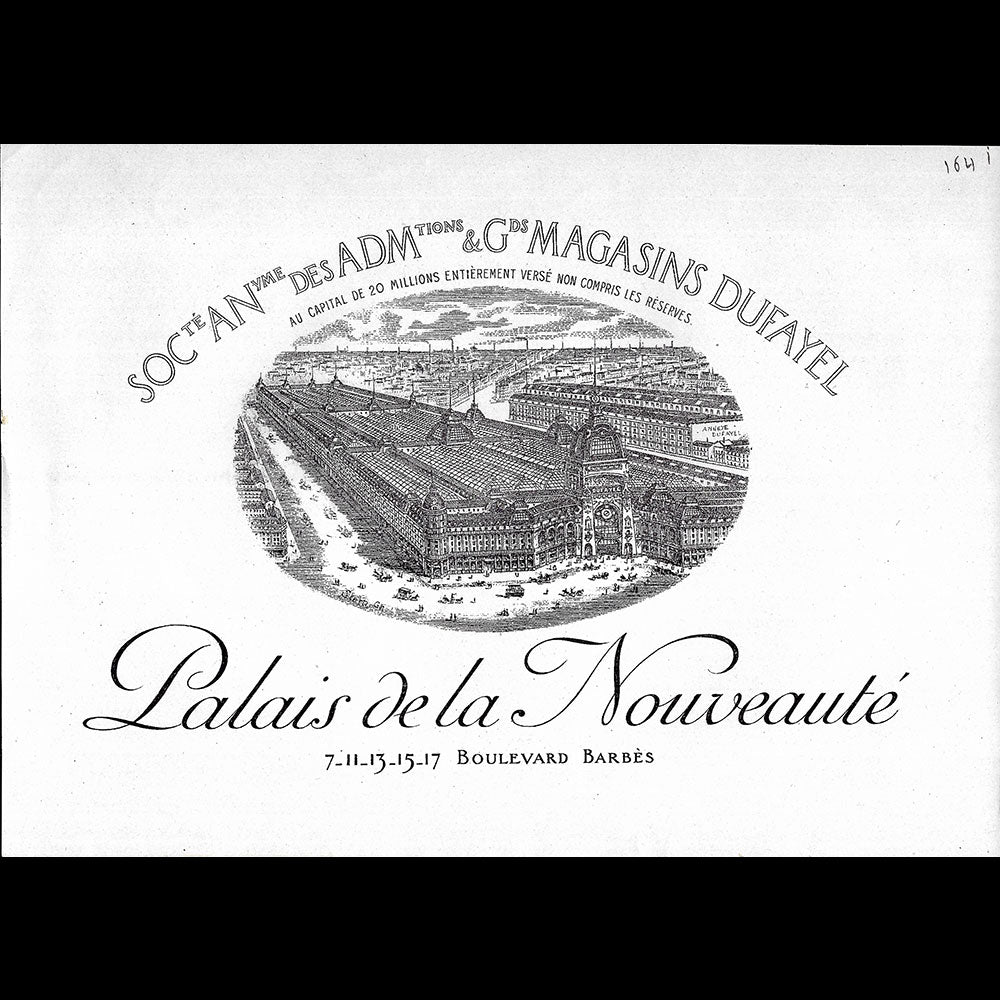 Dufayel - Palais de la Nouveauté, 7-11-13-15-17 Boulevard Barbès à Paris (1910s)