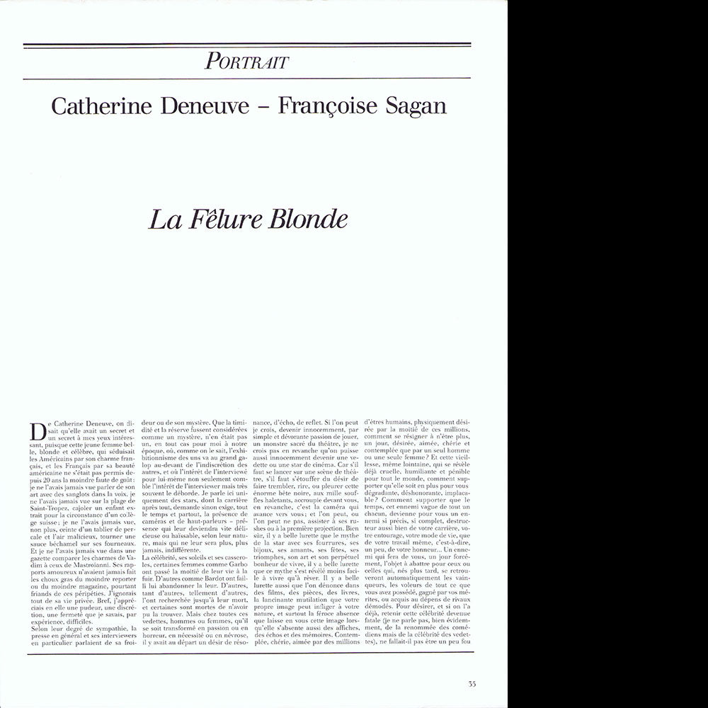 Egoïste n°9 (1985)