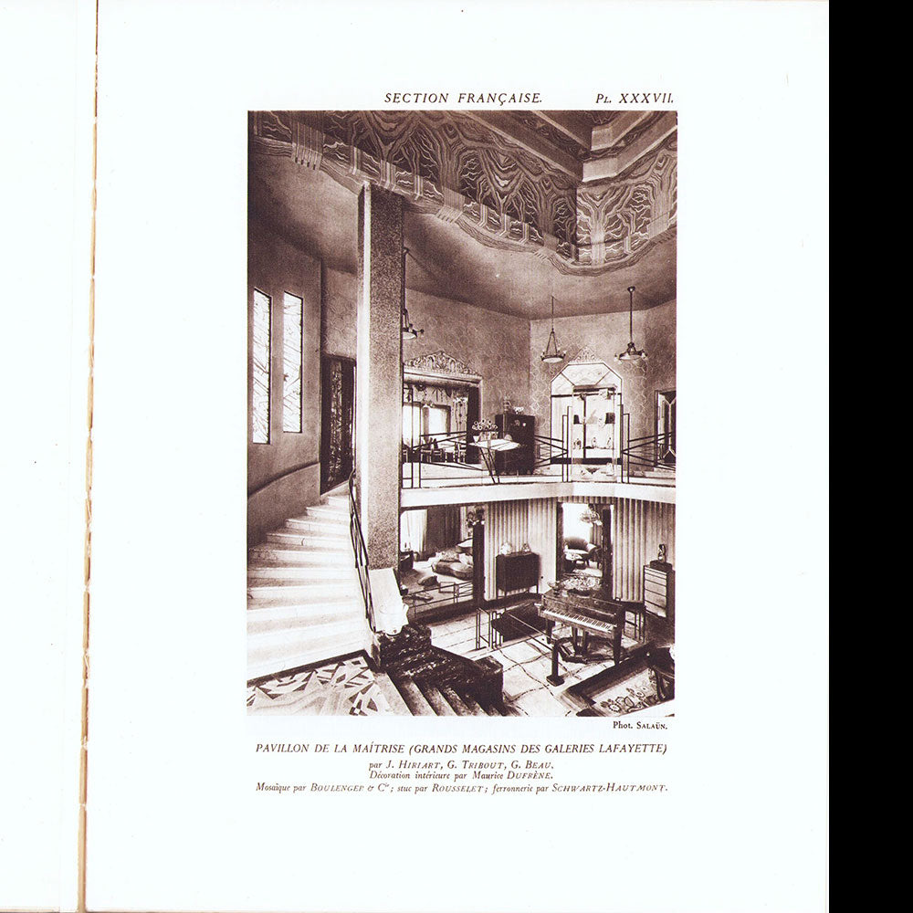 Exposition des Arts Décoratifs Paris 1925 - Rapport général, Architecture