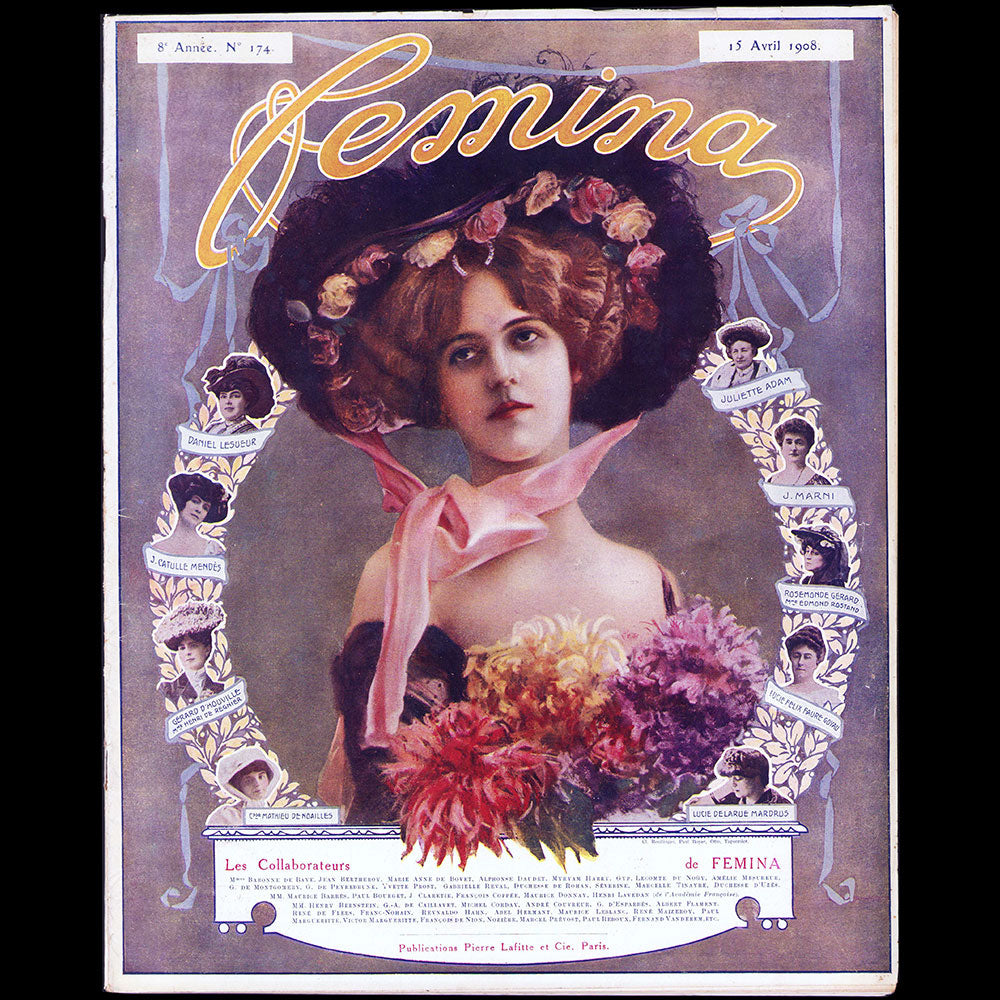 Fémina - Réunion des 24 numéros de l'année 1908 (janvier à décembre 1908)