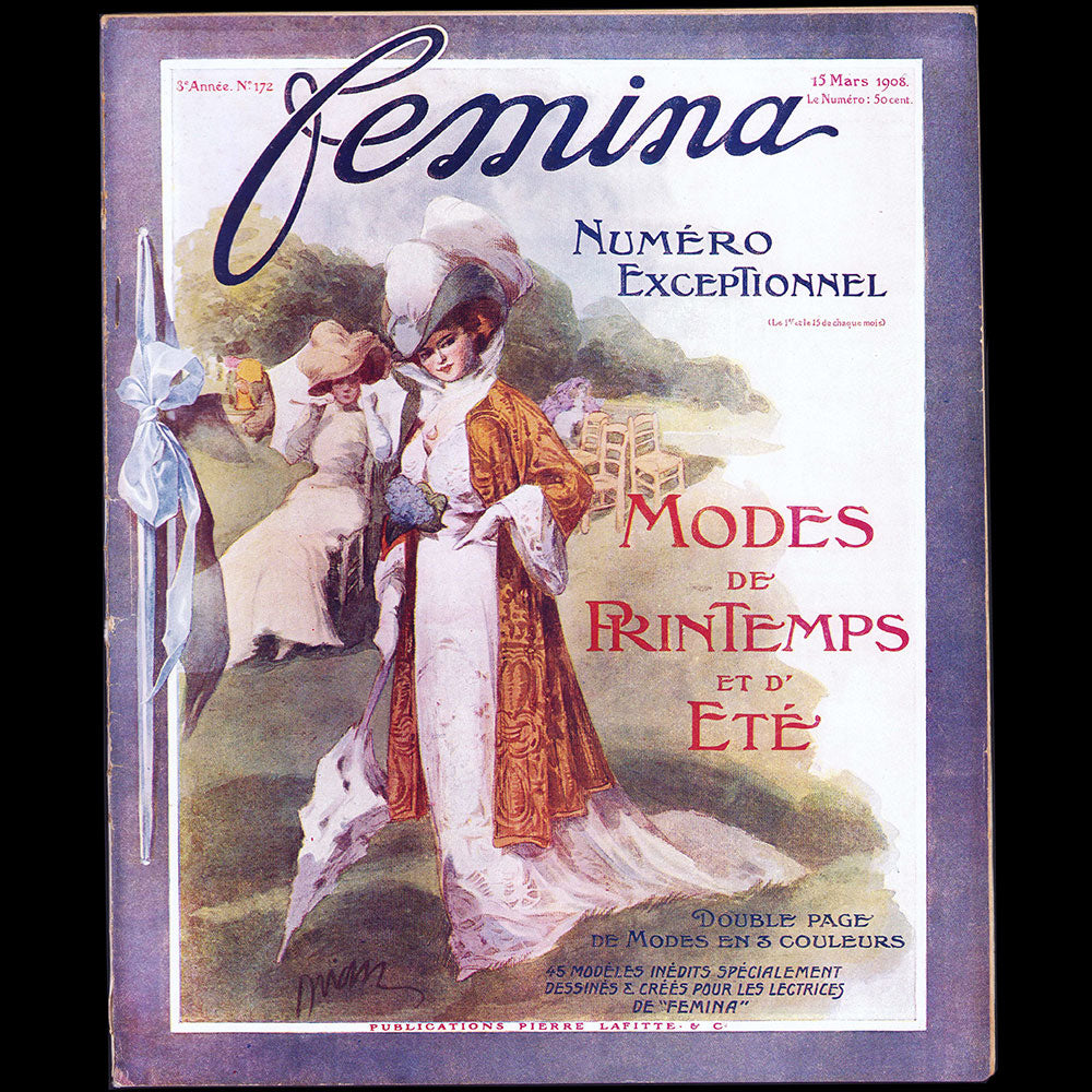 Fémina - Réunion des 24 numéros de l'année 1908 (janvier à décembre 1908)