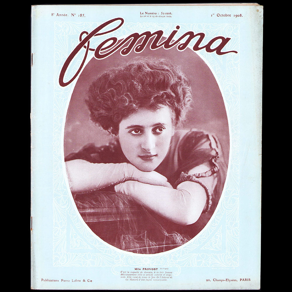 Fémina - Réunion des 24 numéros de l'année 1908 (janvier à décembre 1908)