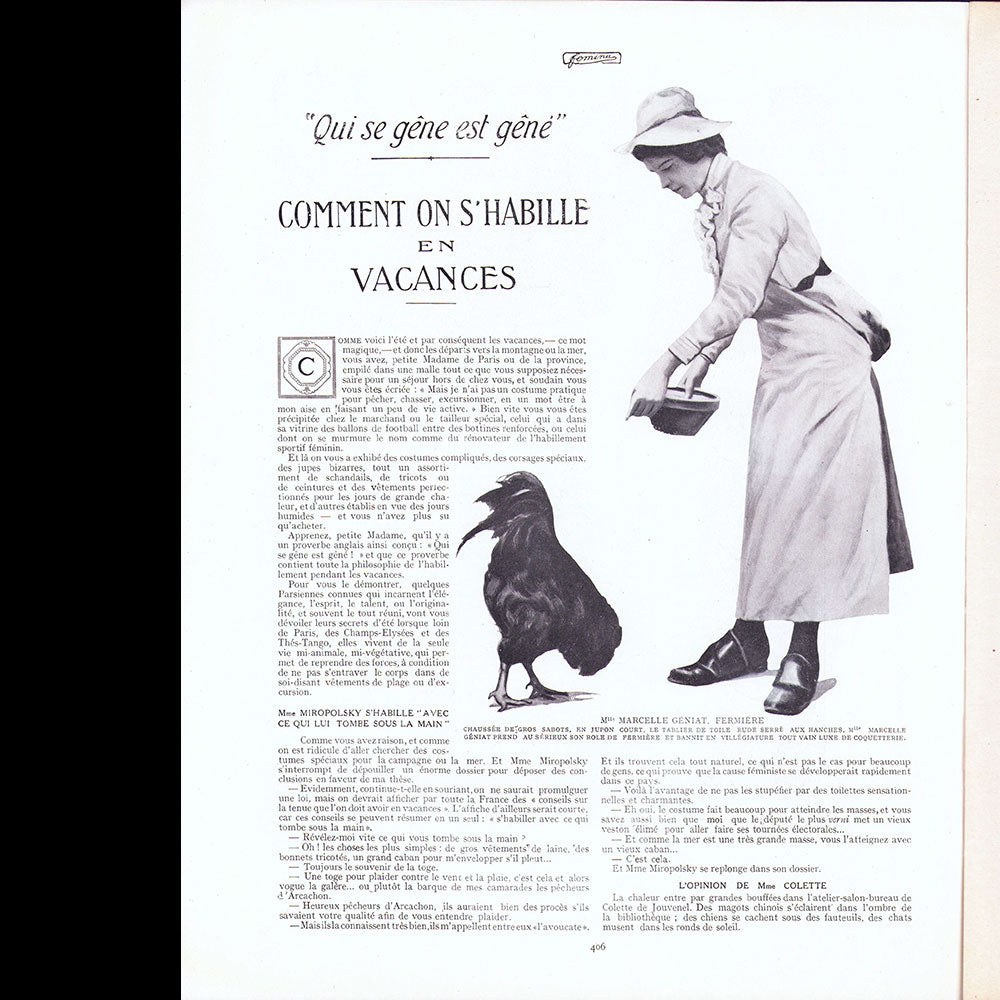 Fémina, 15 juillet 1914