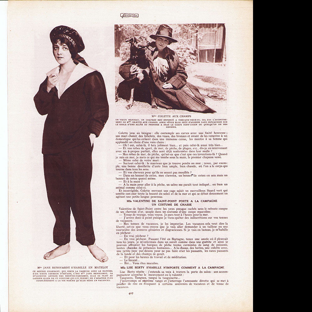 Fémina, 15 juillet 1914