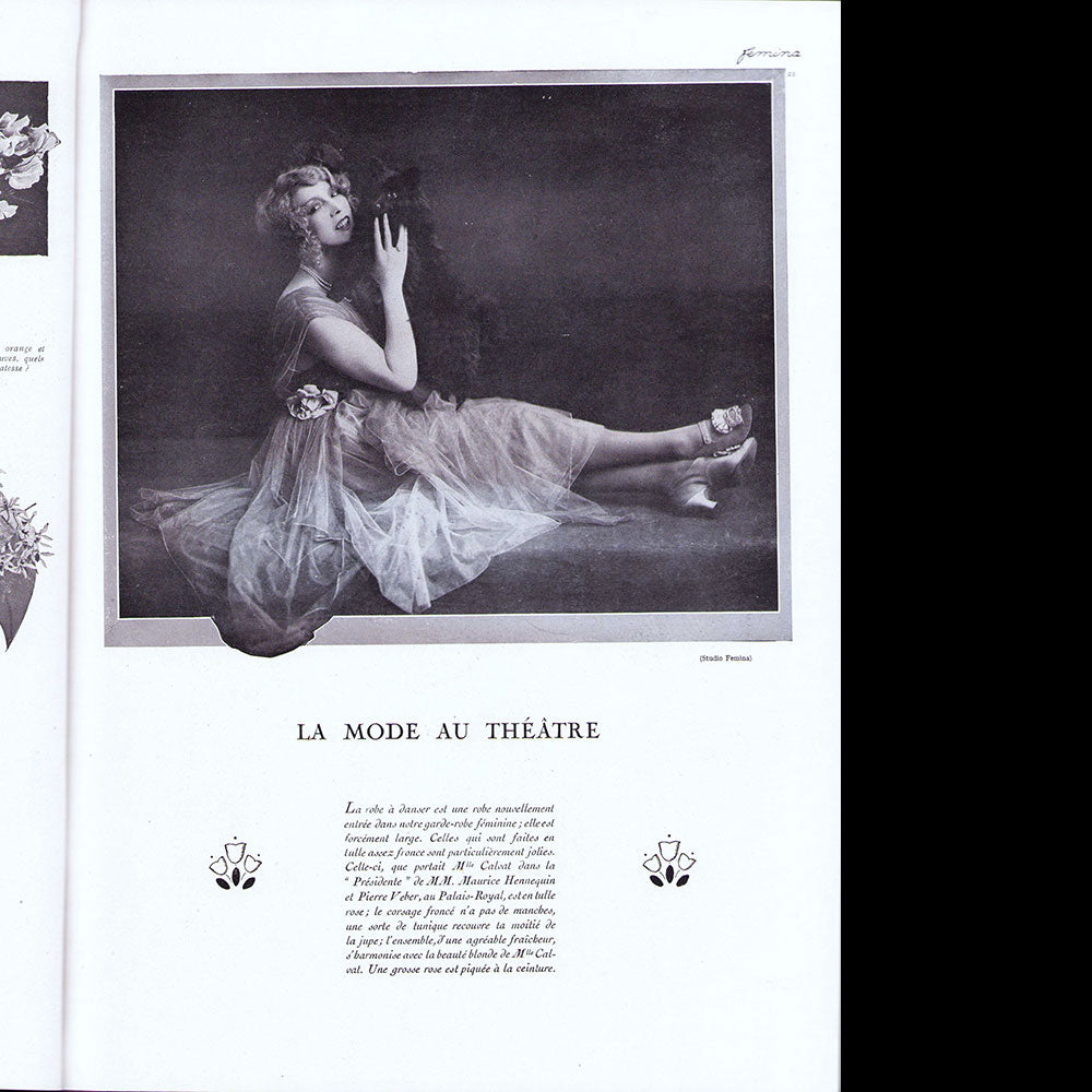 Fémina (août 1919), couverture de René Lelong