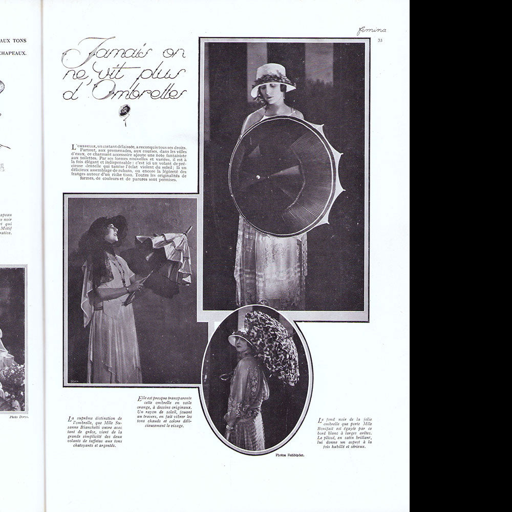 Fémina (août 1922), couverture de Rzewuski