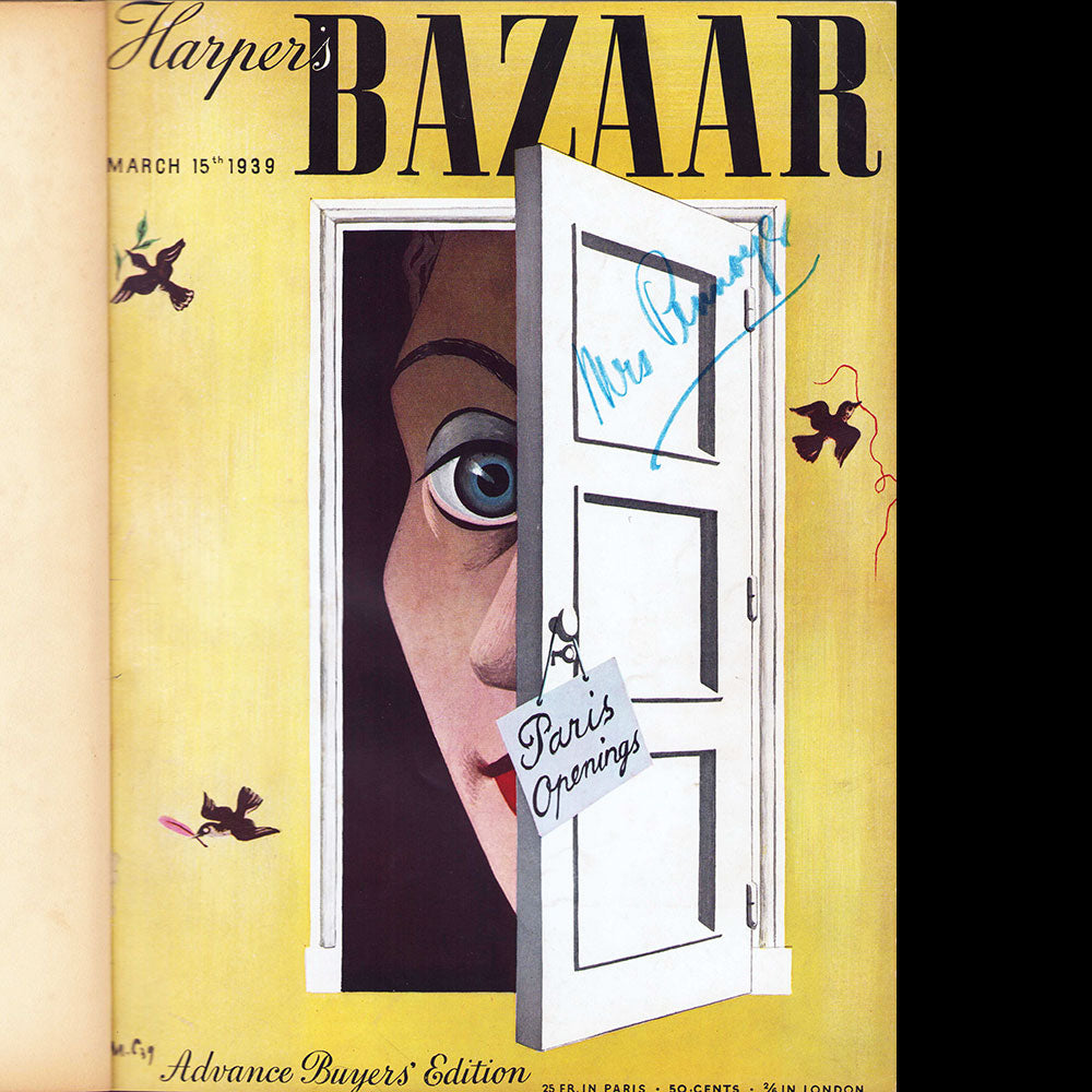 Harper's Bazaar, Buyers Advance Edition, March, April, May 1939