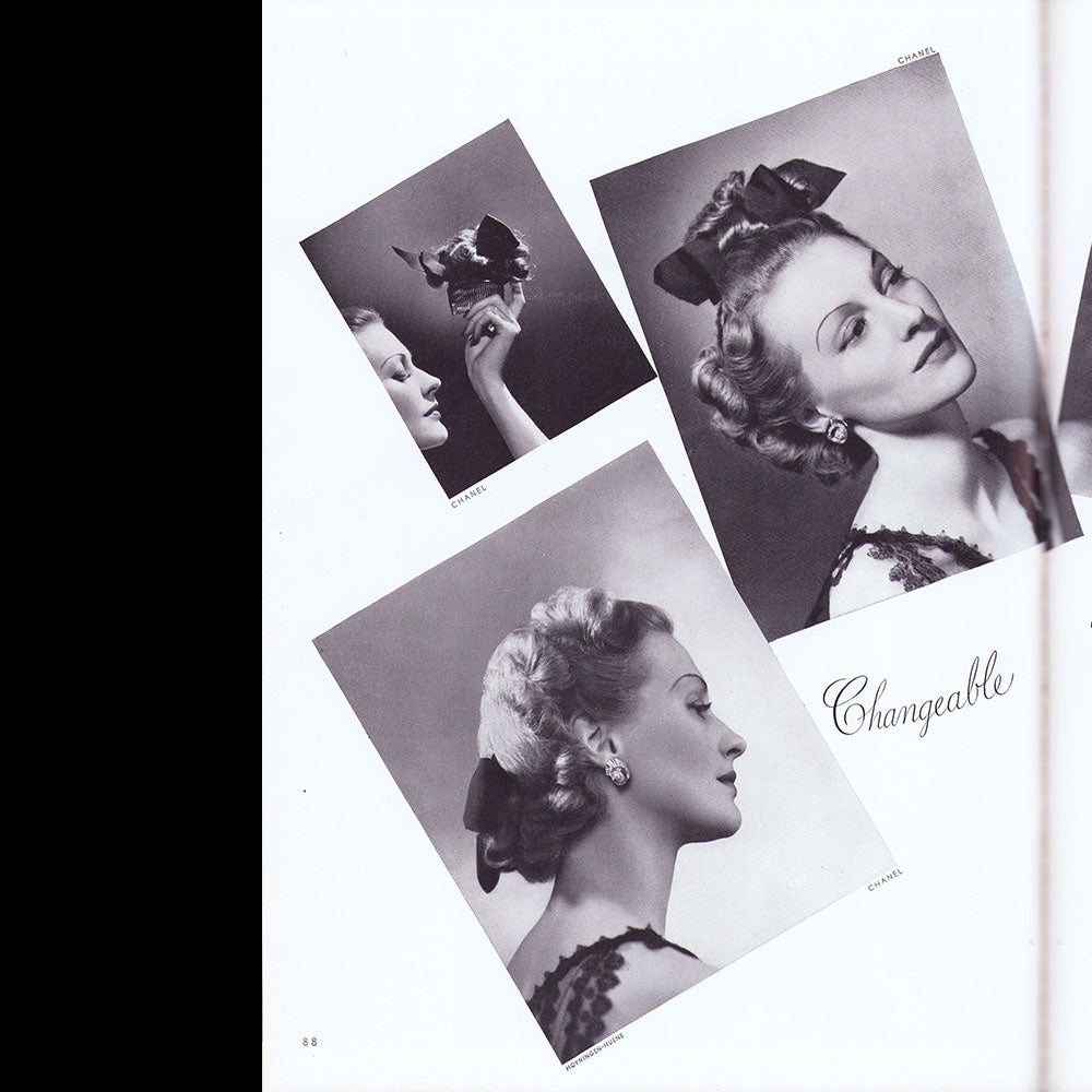 Harper's Bazaar, Buyers Advance Edition, March, April, May 1939