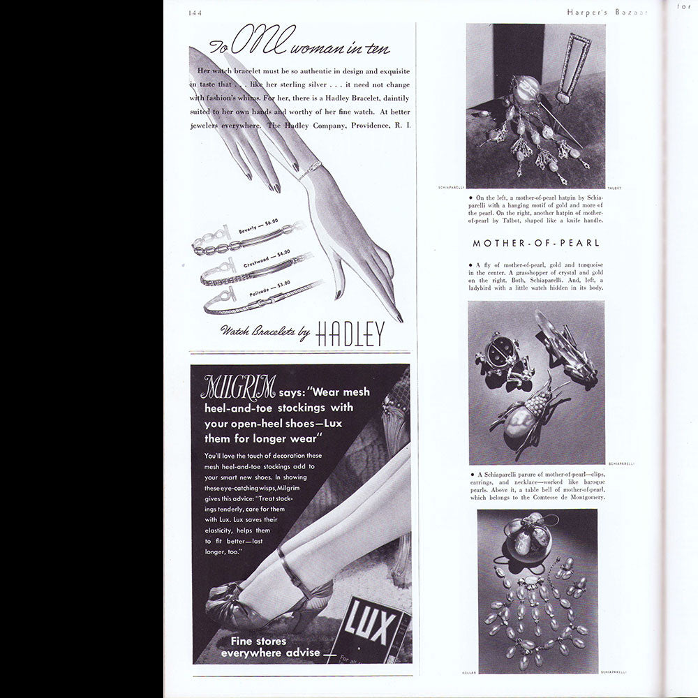 Harper's Bazaar, Buyers Advance Edition, March, April, May 1939