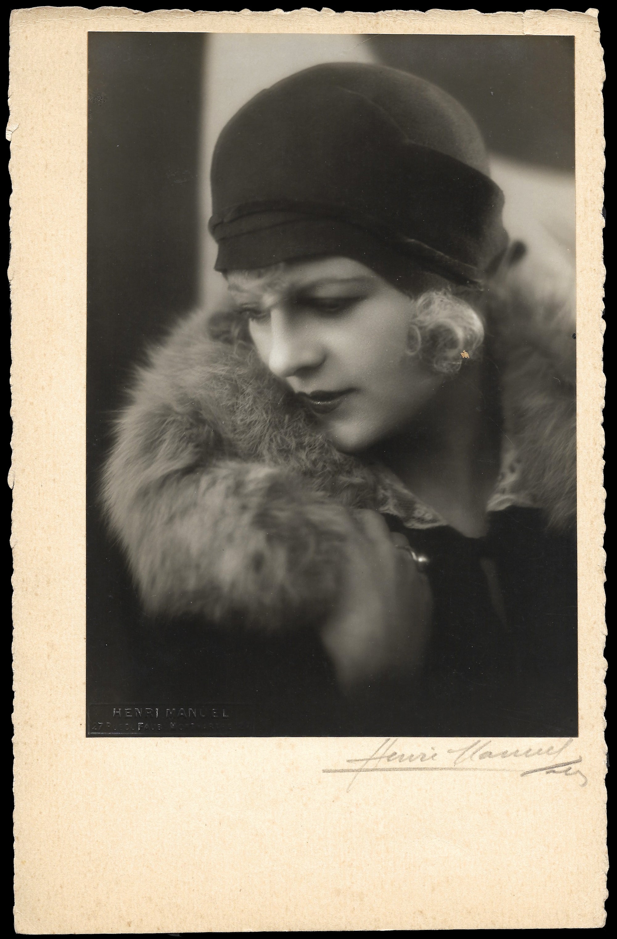 Chapeau, tirage de Henri Manuel (1920s)
