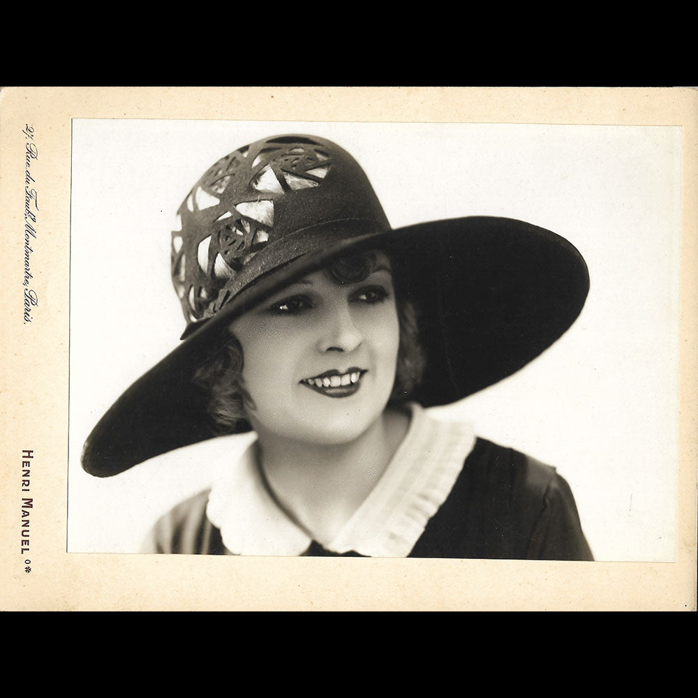 Chapeau, tirage de Henri Manuel (1920s)