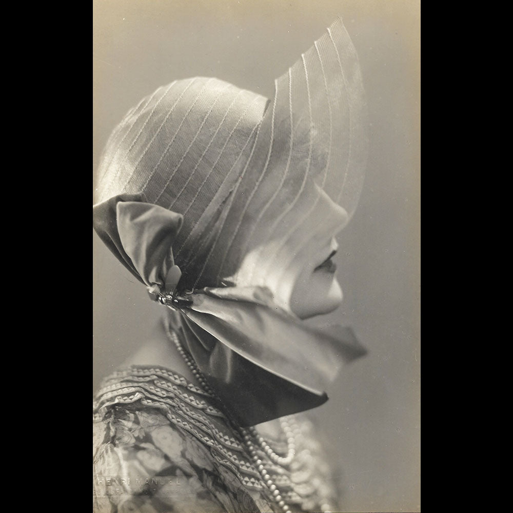 Chapeau, tirage de Henri Manuel (1920s)