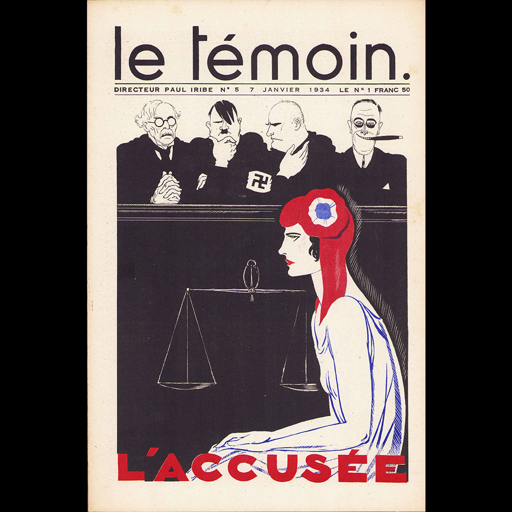 Paul Iribe - Le Témoin, collection complète (1933-1935)