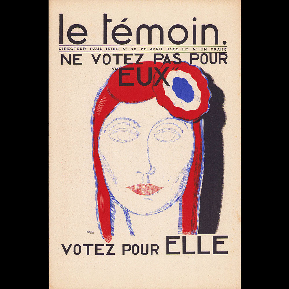 Paul Iribe - Le Témoin, collection complète (1933-1935)