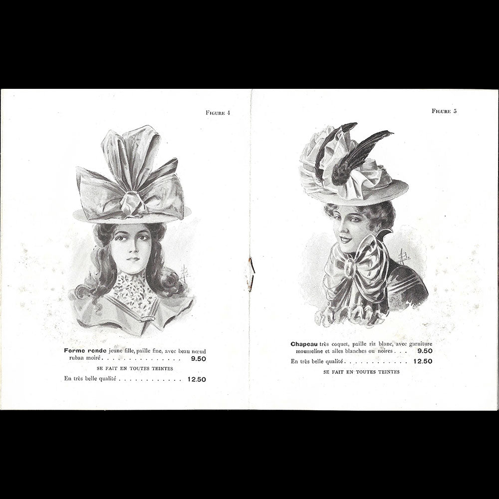 Jack & Cie - Modes, catalogue de chapeaux pour le printemps 1900