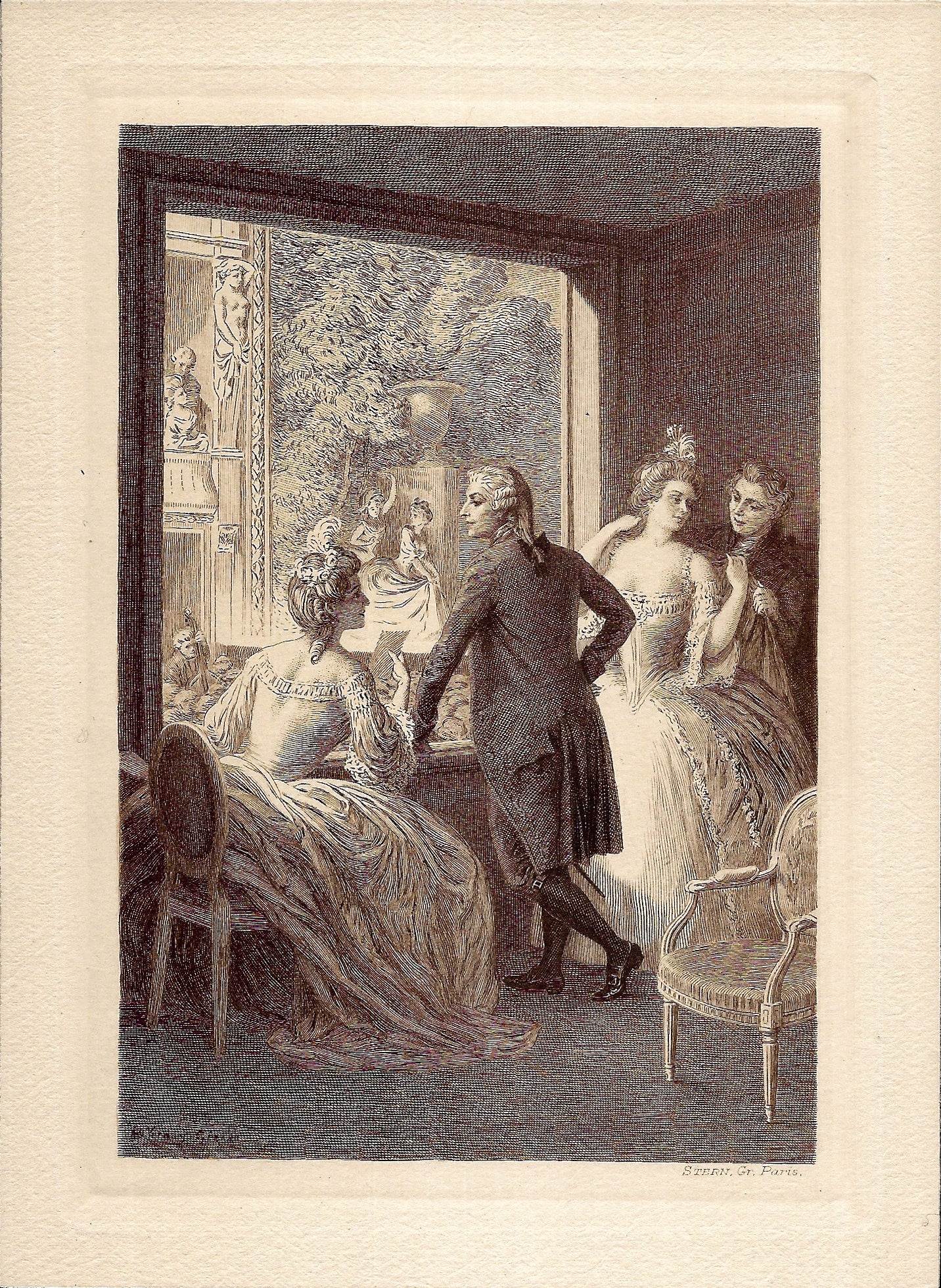 Joseph Horne Company - Invitation annonçant la sélection de modèles de Paris (circa 1910)